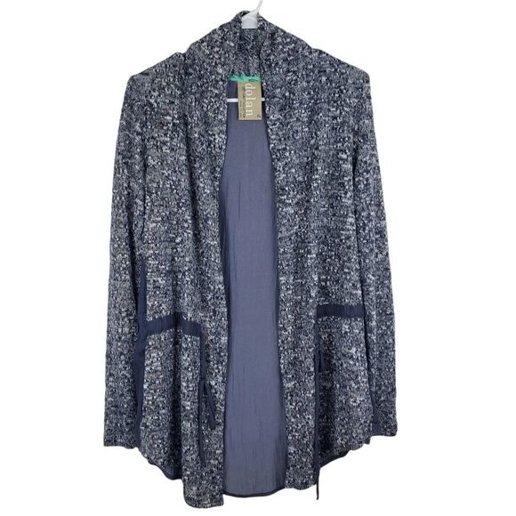 Anthropologie Dolan Contrast Anorak Cardigan - Picture 2 of 10